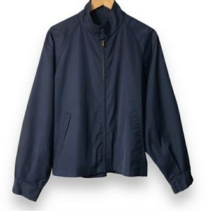 LONDON FOG Navy Blue Golf JacketVintage EUC!